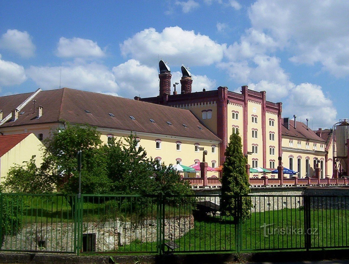 Třeboň-Pivovarna Regent-Foto: Ulrych Mir.