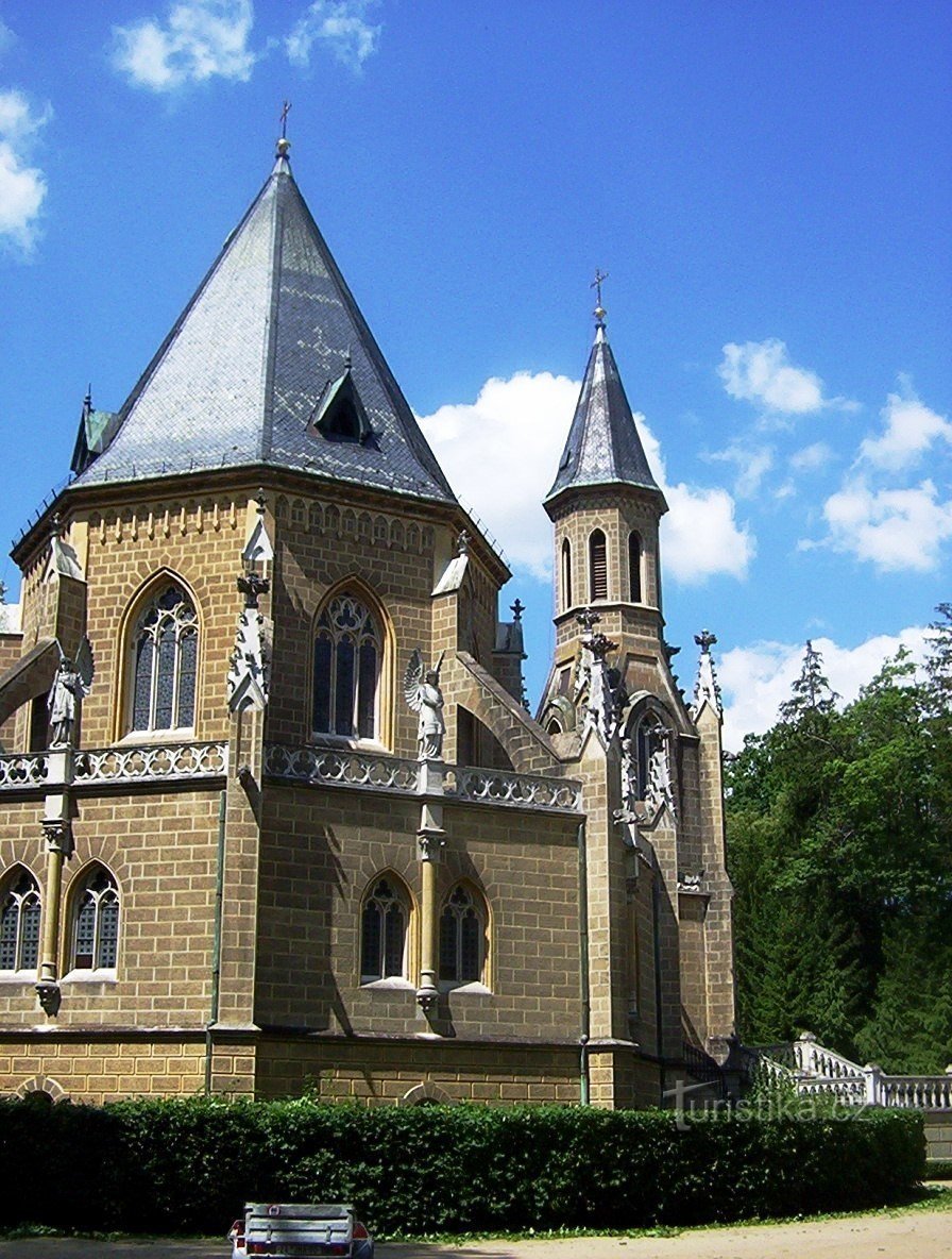 Třeboň-Schwarzenberská hrobka v Domaníně-Foto:Ulrych Mir.