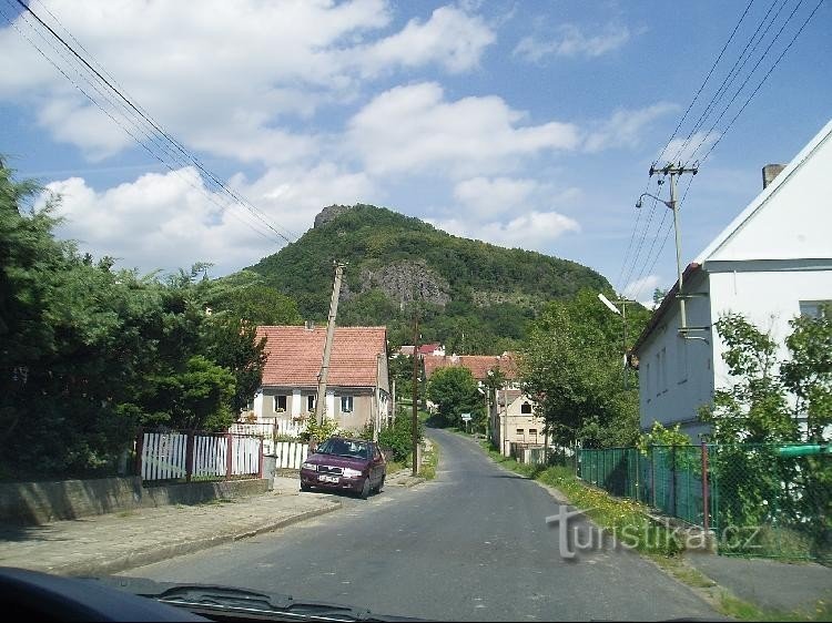 Třebusín i wzgórze Kalich