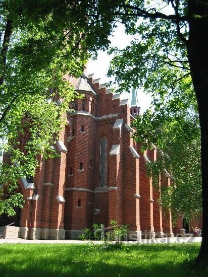 Třinec - nhà thờ Công giáo