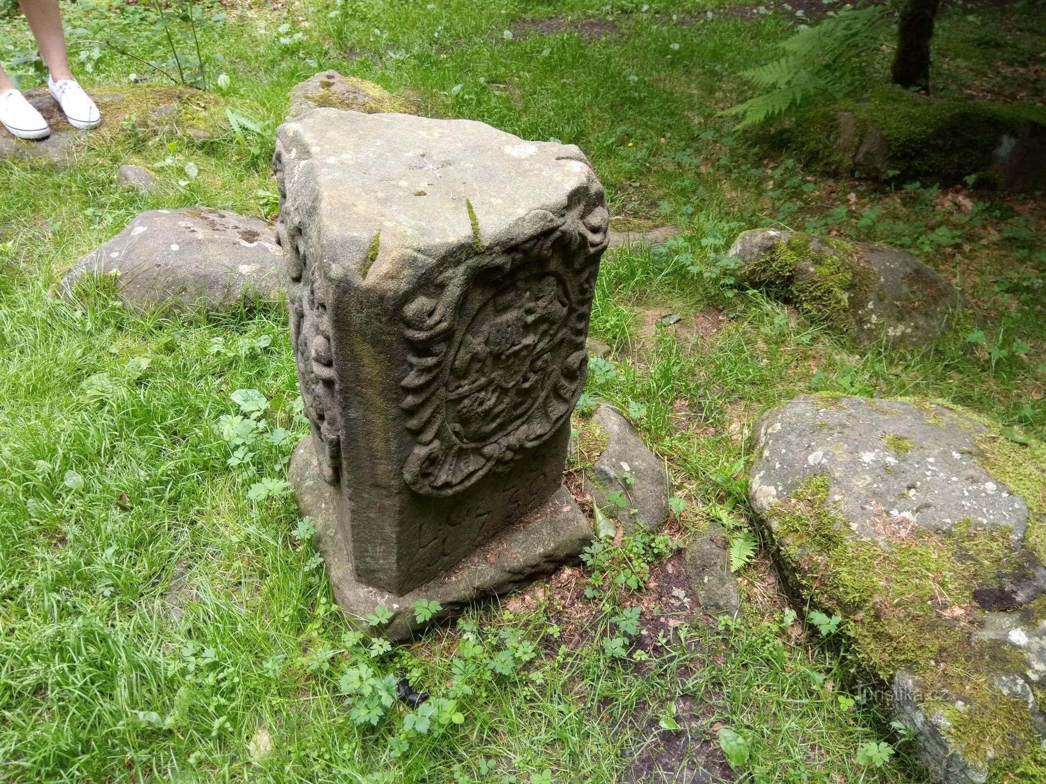 Třípanský kámen, trojmezí Čech, Saska a Horní Lužice