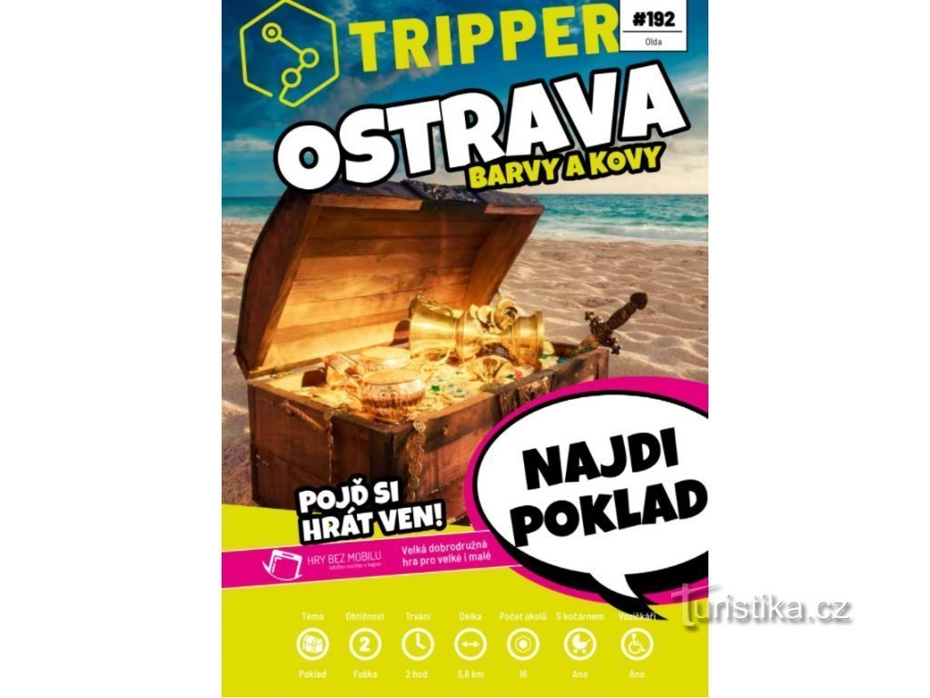 Tripper Ostrava - Couleurs et métaux