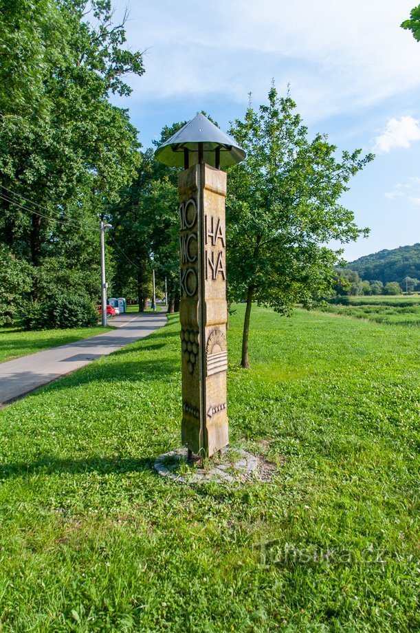 Trojmezník u Moravské stezky