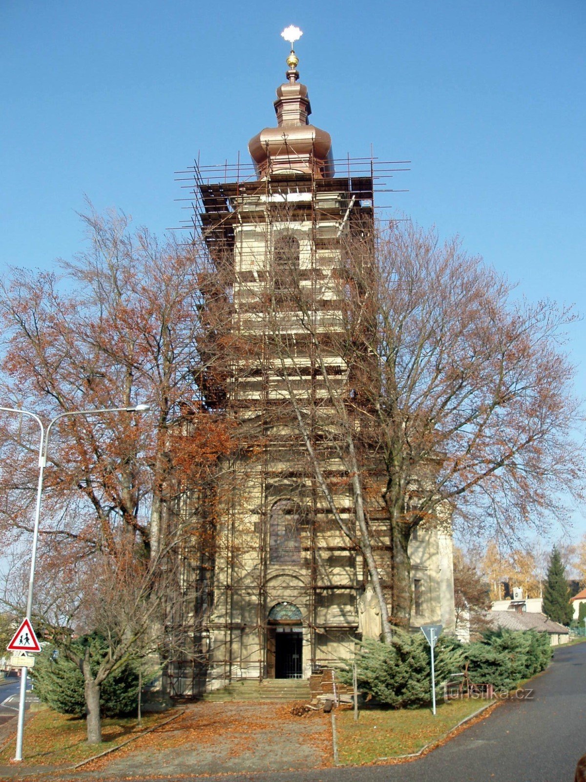 Tršice - iglesia de San Cirilo y Metodio