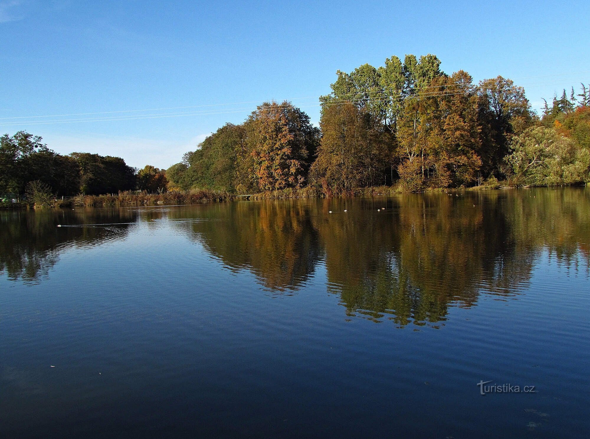 Tršice - Kasteelvijver