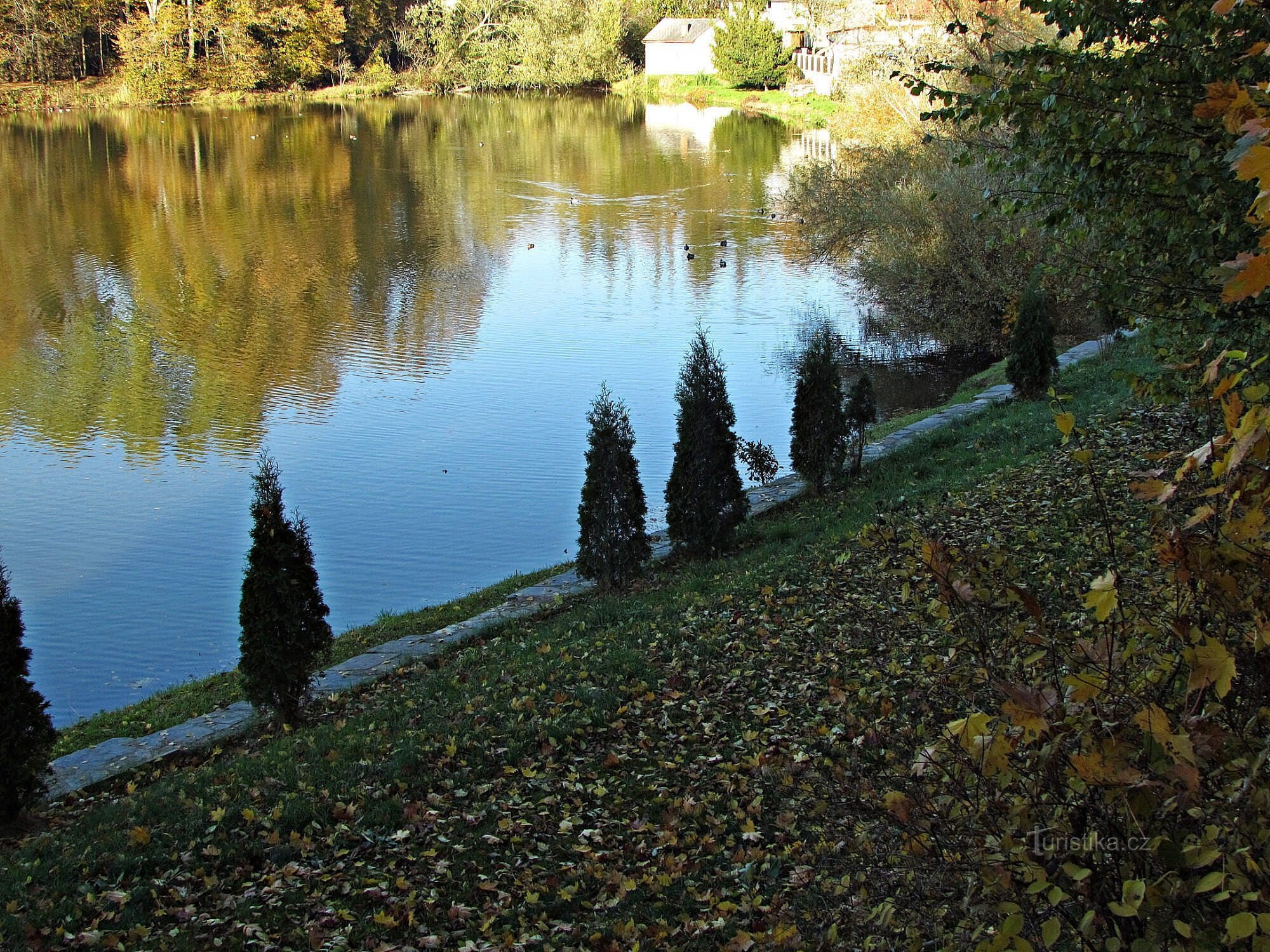 Tršice - linnalampi