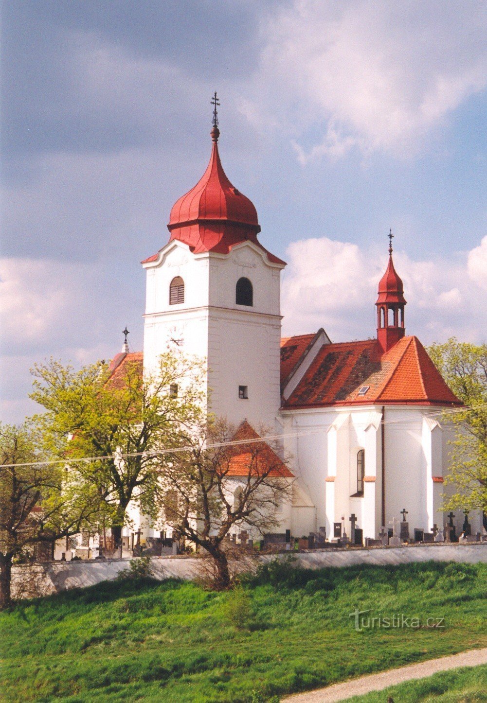 Trstěnice - Kerk van de Hemelvaart van St. Crisis