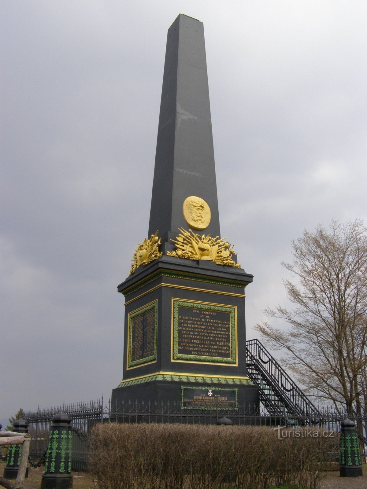 Trutnov - monumentul lui Gablenz