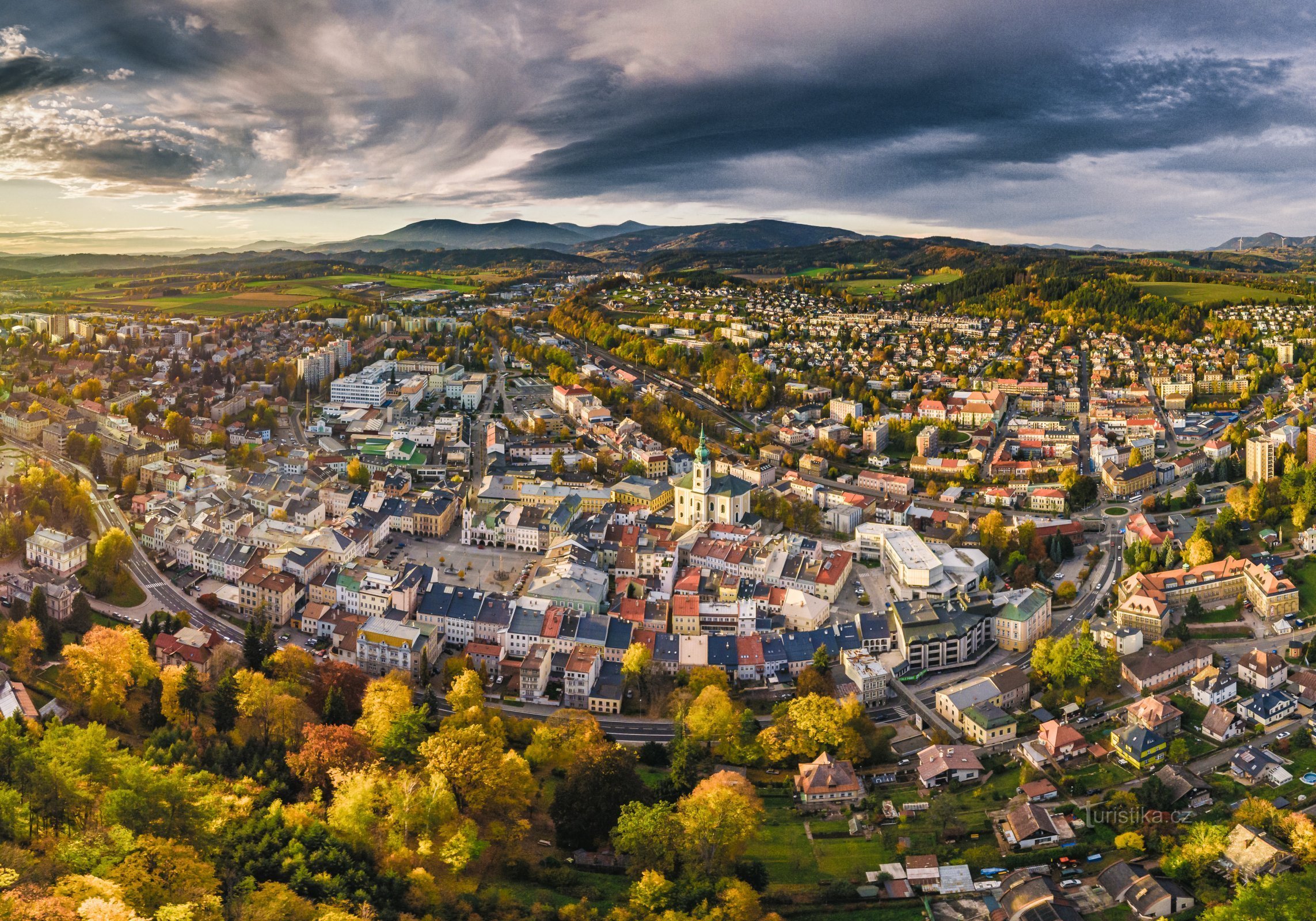 Trutnov is a town in the Krkonoše foothills