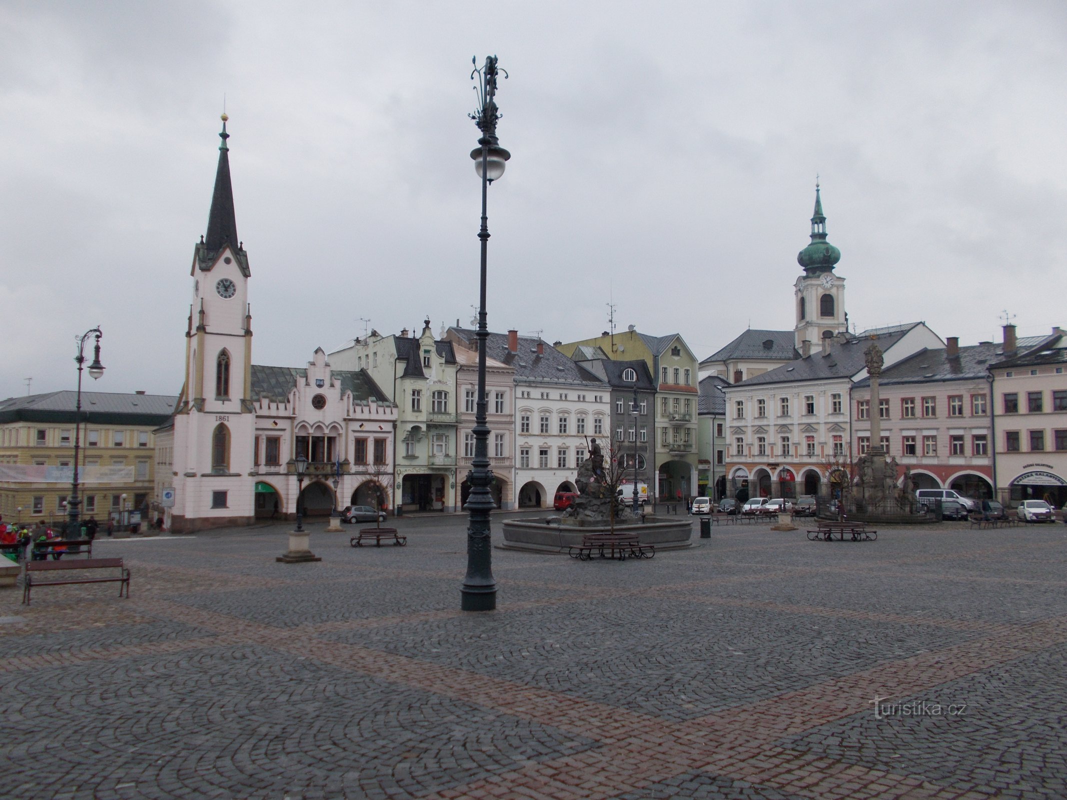 Trutnov - πλατεία