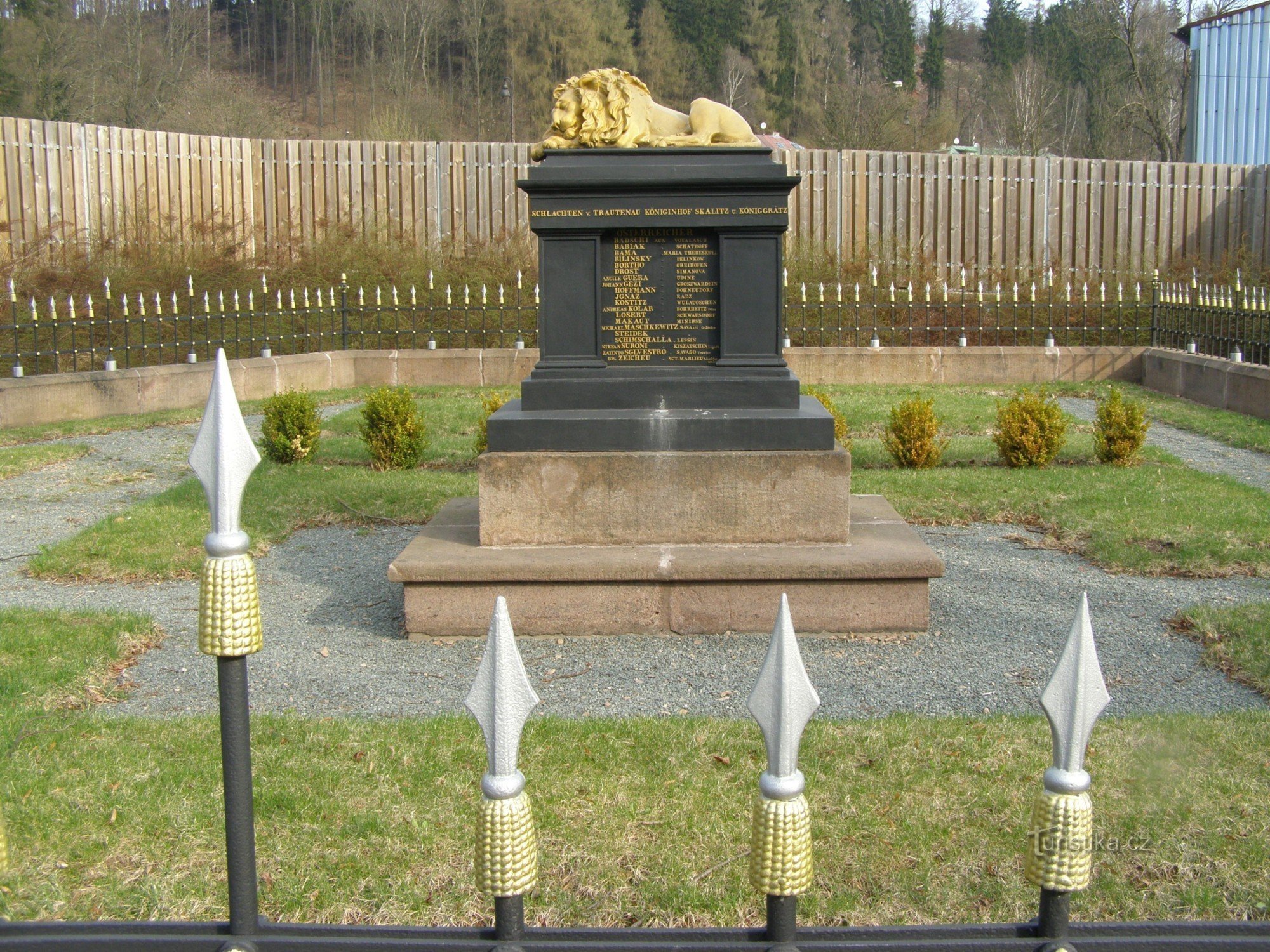 Trutnov - Poříčí - cimetière militaire de la bataille de 1866