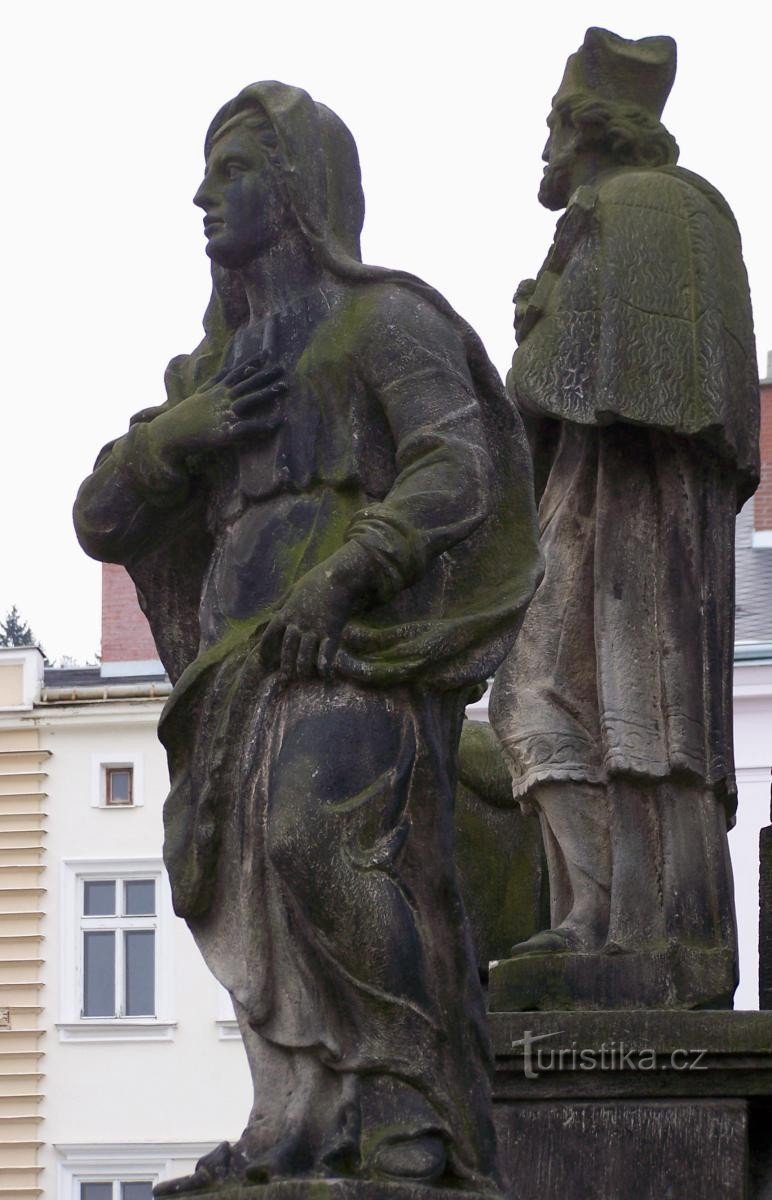 Trutnov - Cột của Chúa Ba Ngôi