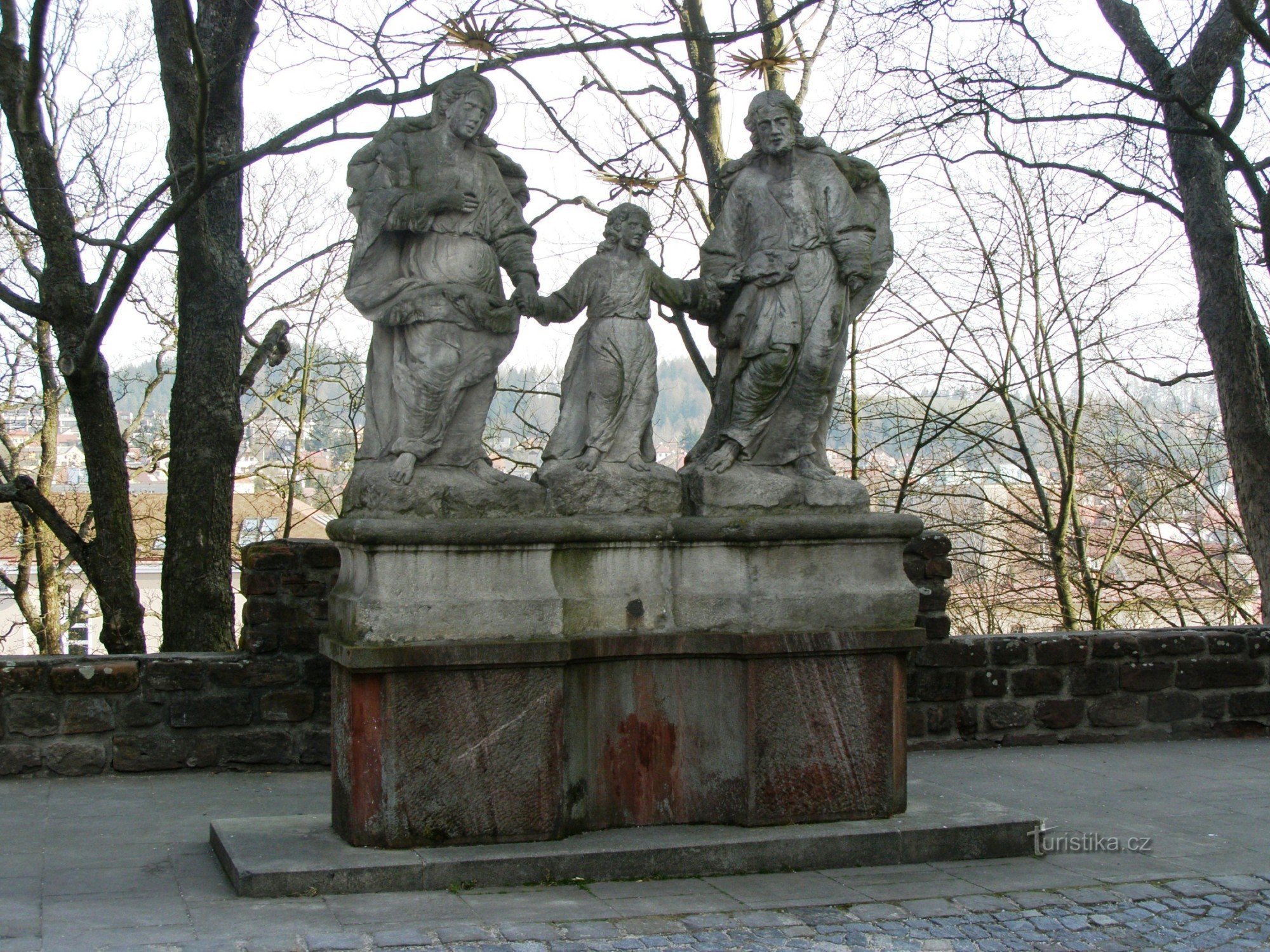 Trutnov - Escultura Sagrada Familia