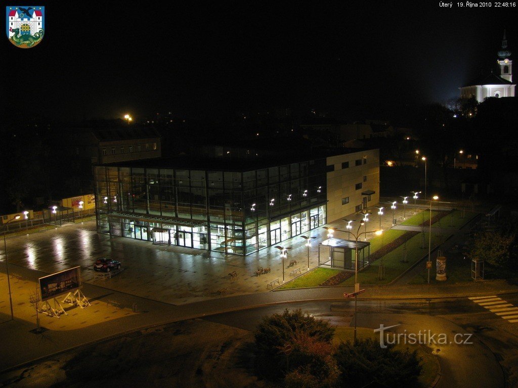 Trutnov - UFFO, socialt center (foto taget fra webkameraet af operatøren htt