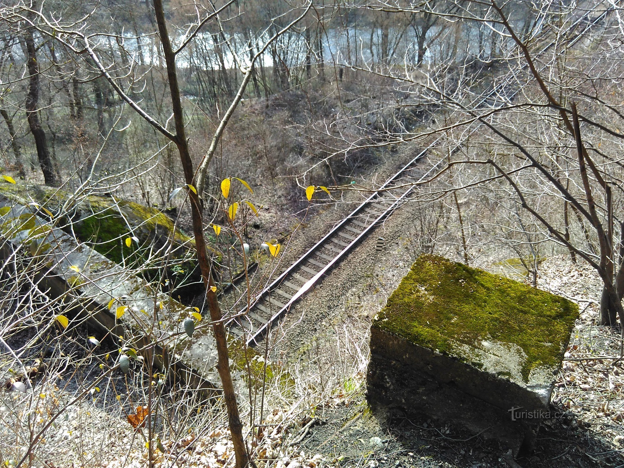 tunnel et pont sur la voie