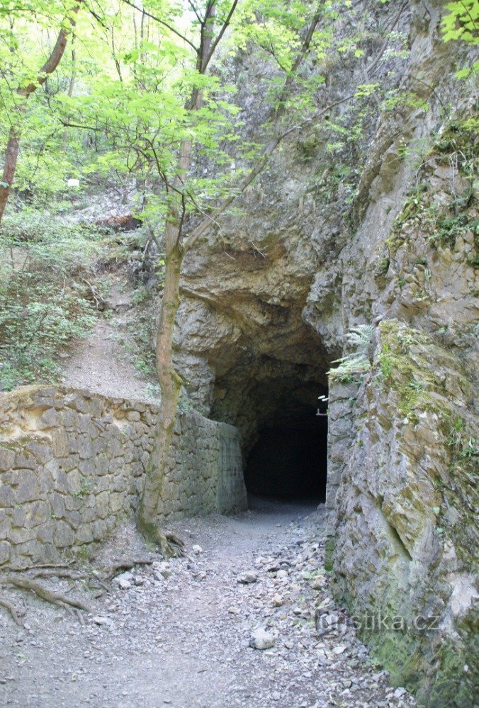 Tunnel dans la vallée de Prokop (Prague - Hlubočepy)