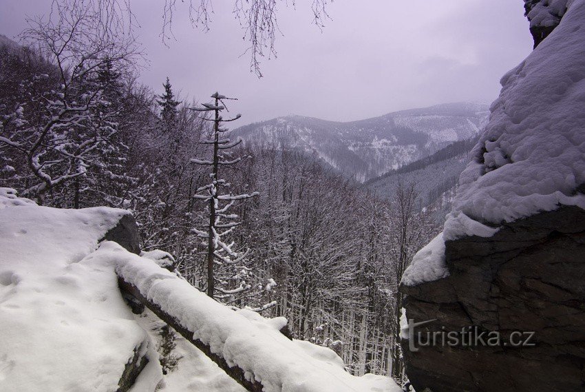 Tupý vrch and Dlouhé straně