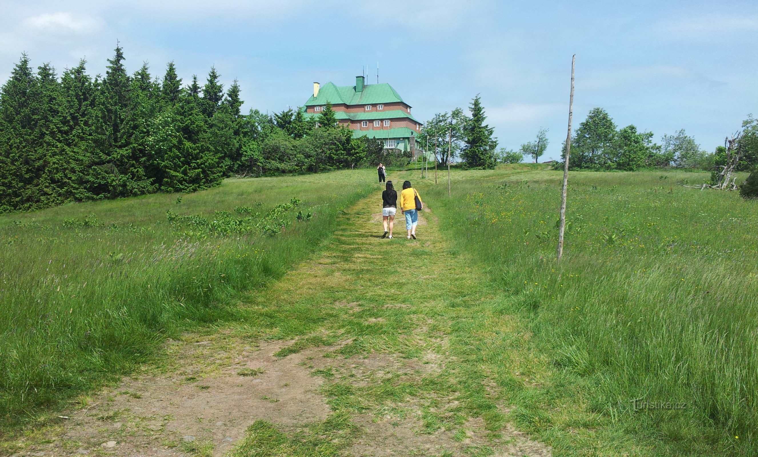 Randonnée pour les familles avec enfants : Šerlich - Vrchmezí - Deštné