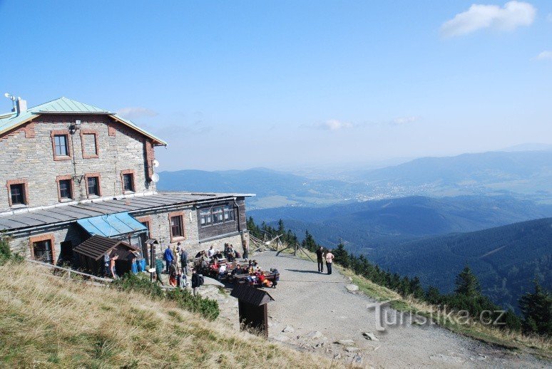 Touristenhütte Šerák