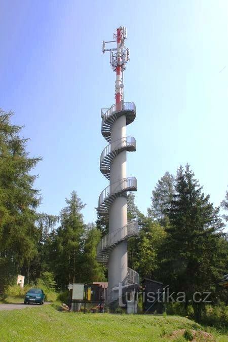 Encruzilhada turística Babilônia, torre de vigia