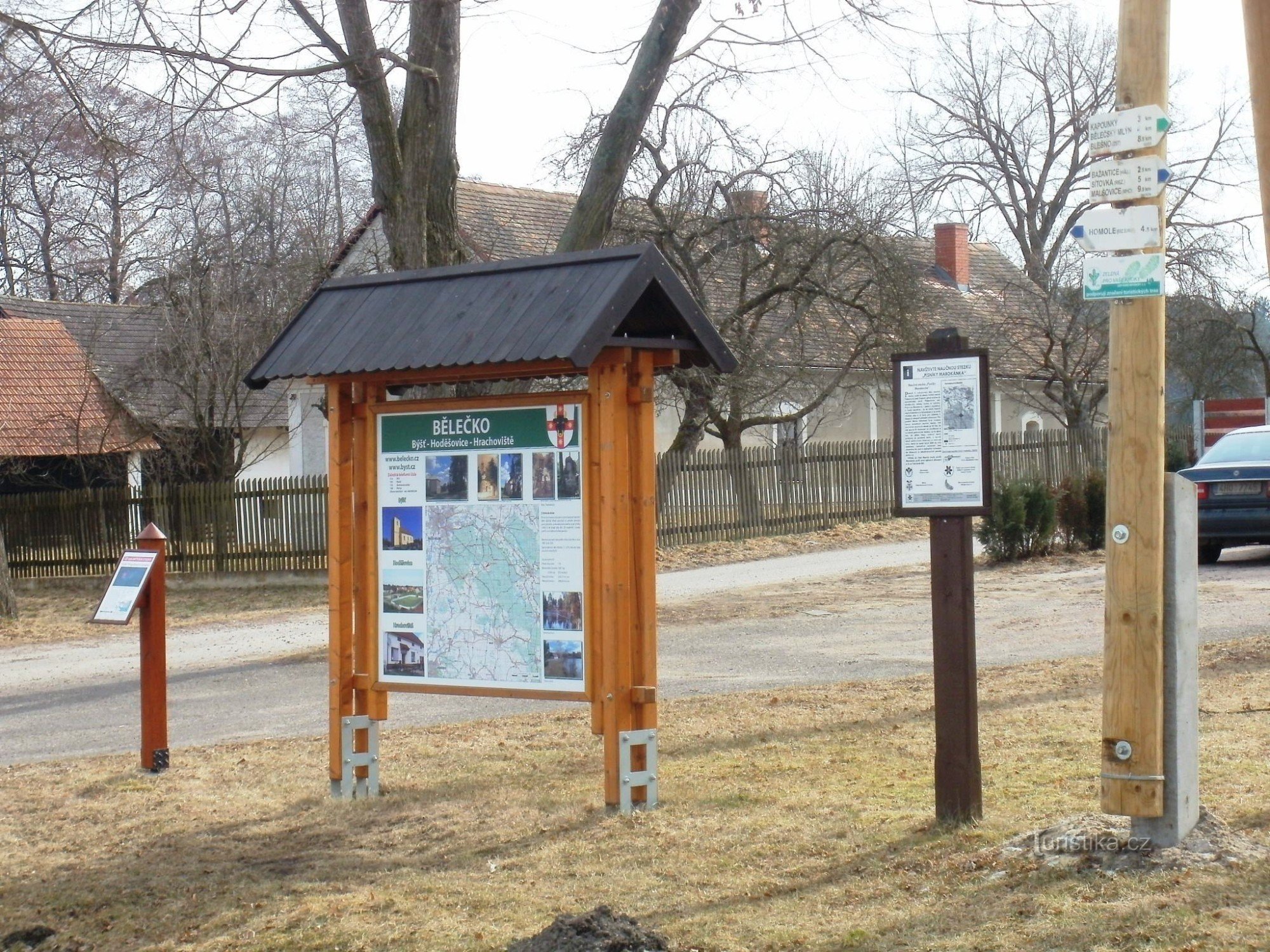 turističko raskrižje Bělečko