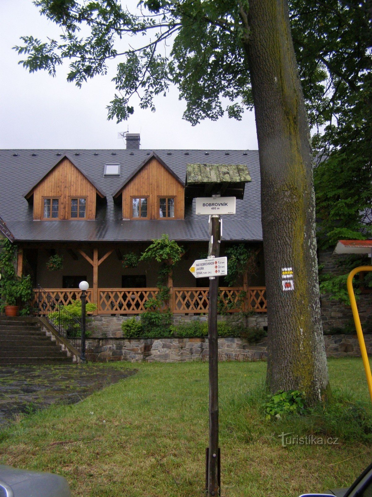 Touristenkreuzung - Bobrovník