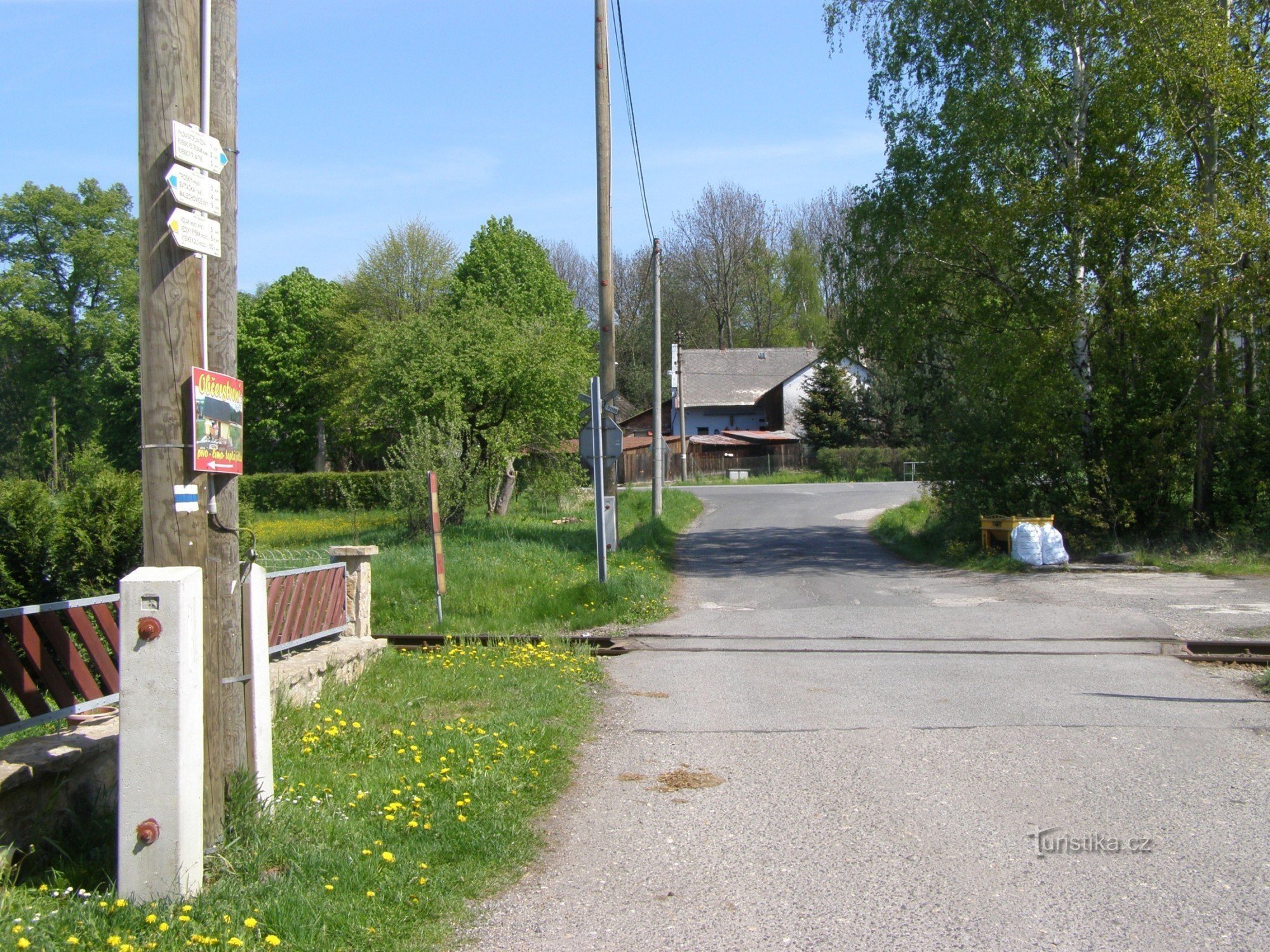 turistkorsvej Borek pod Troskami