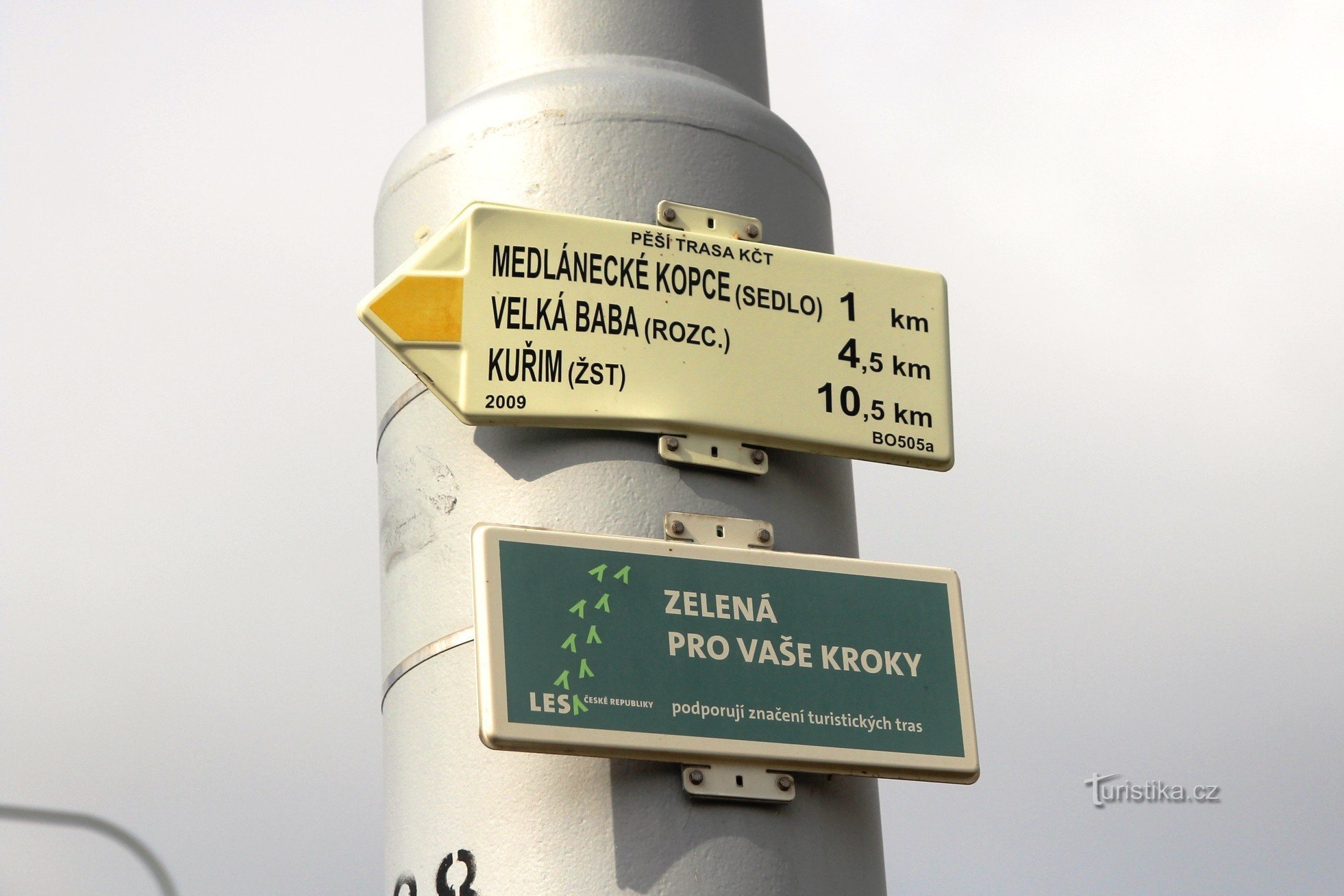 Tourist crossroads Brno-Technology Park