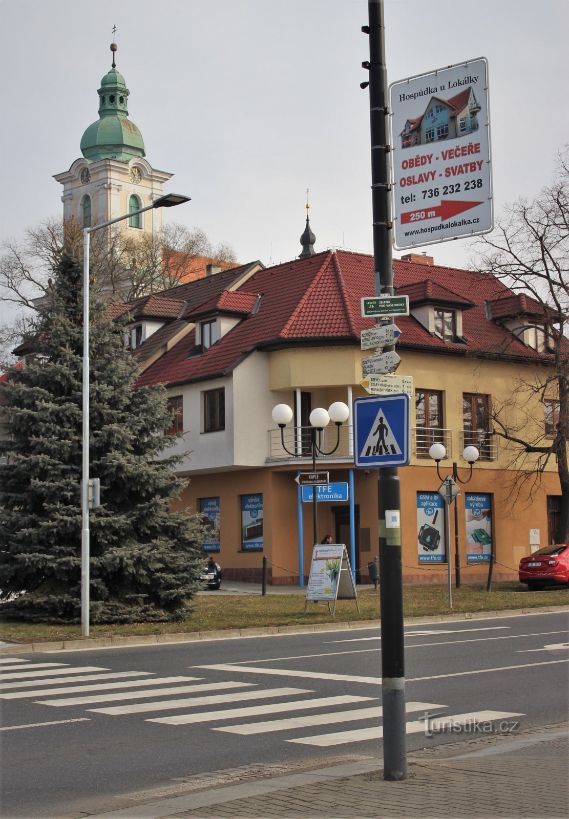 Rozdroże turystyczne Bzenec