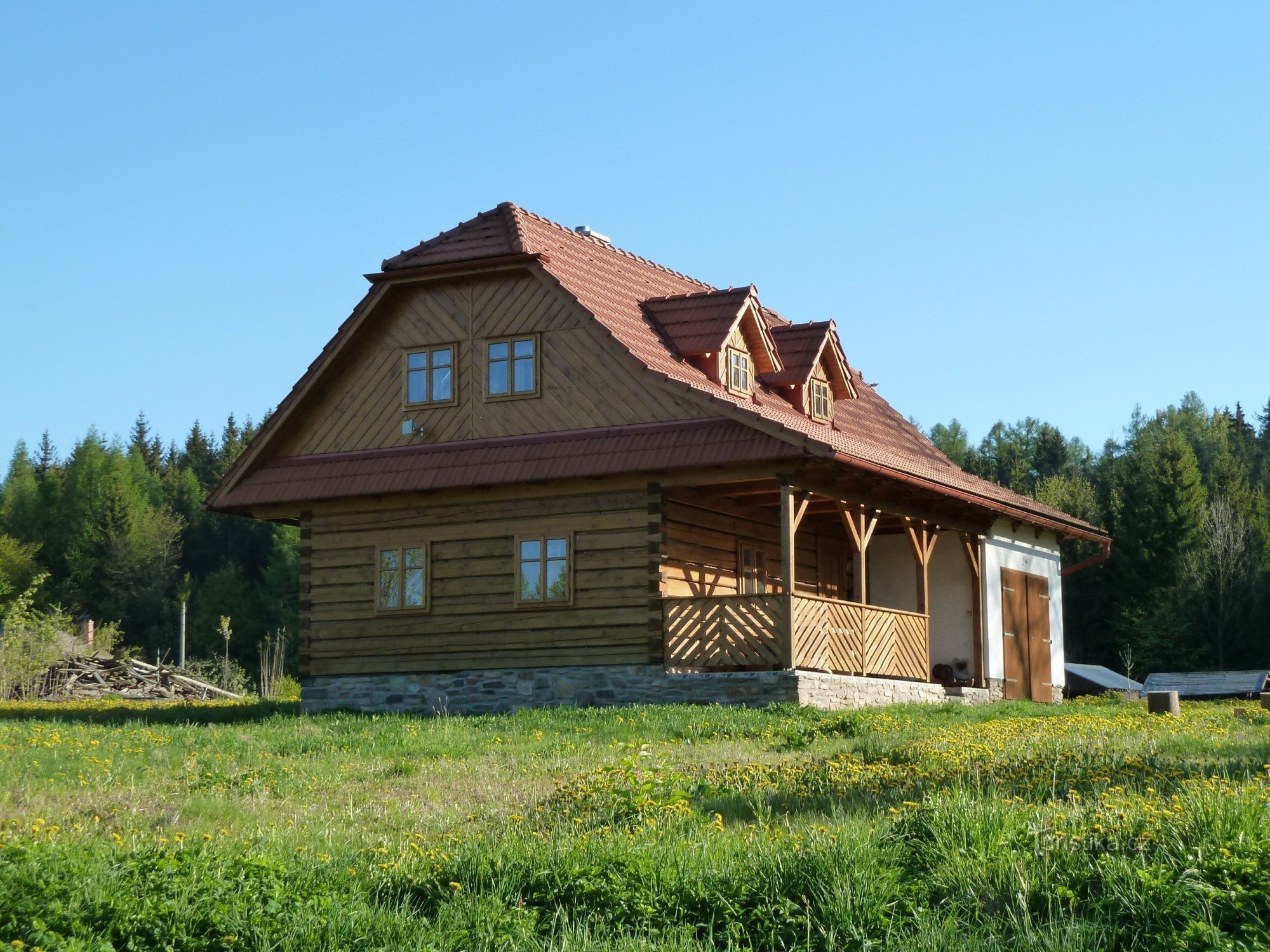 Touristenkreuzung Čachnov (Wildpark)