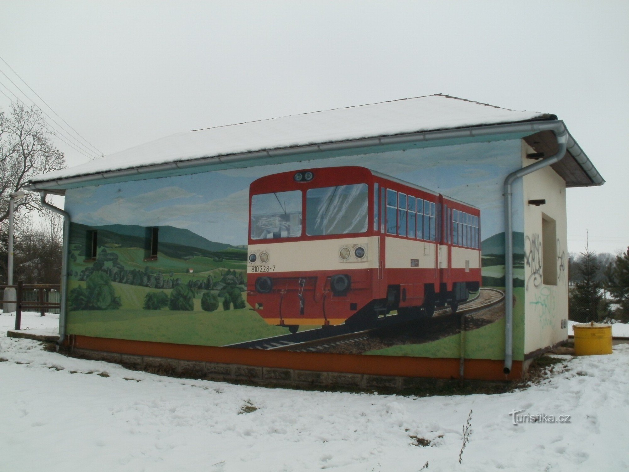 туристичне перехрестя Častolovice - На зупинці