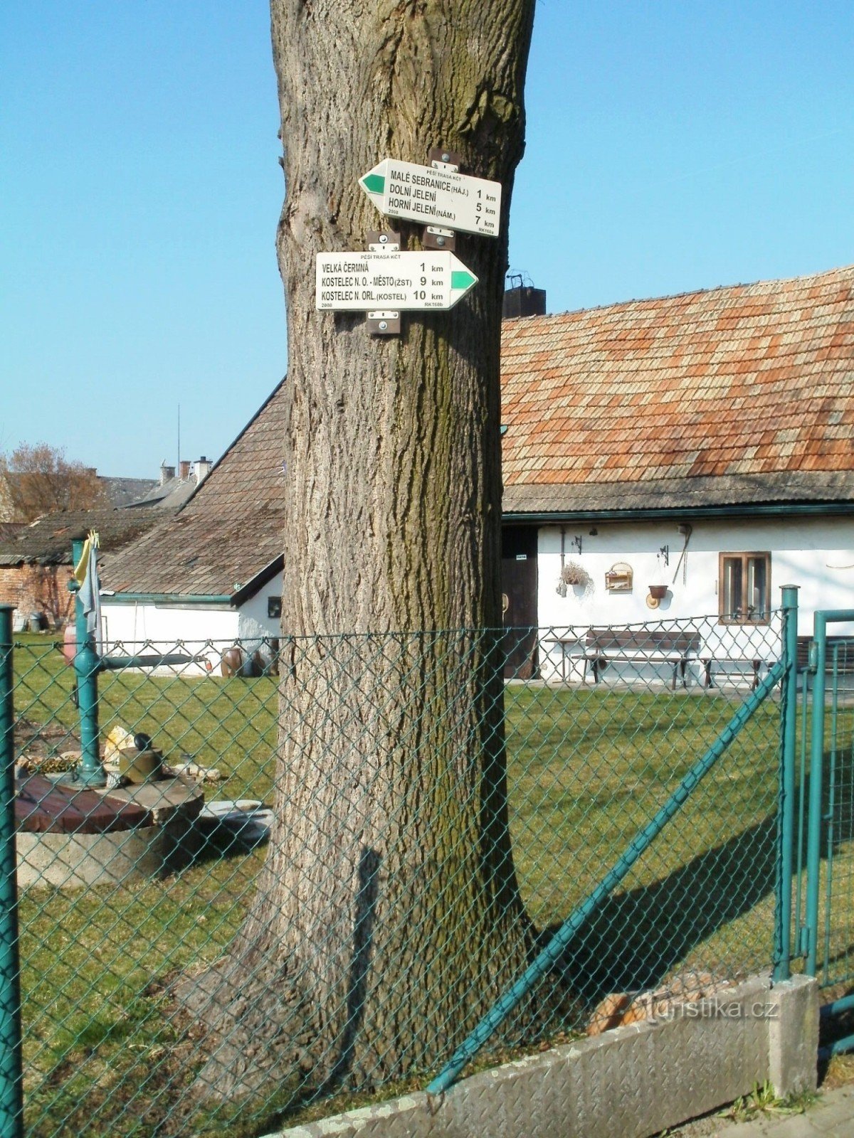 toeristisch kruispunt Čermná nad Orlicí
