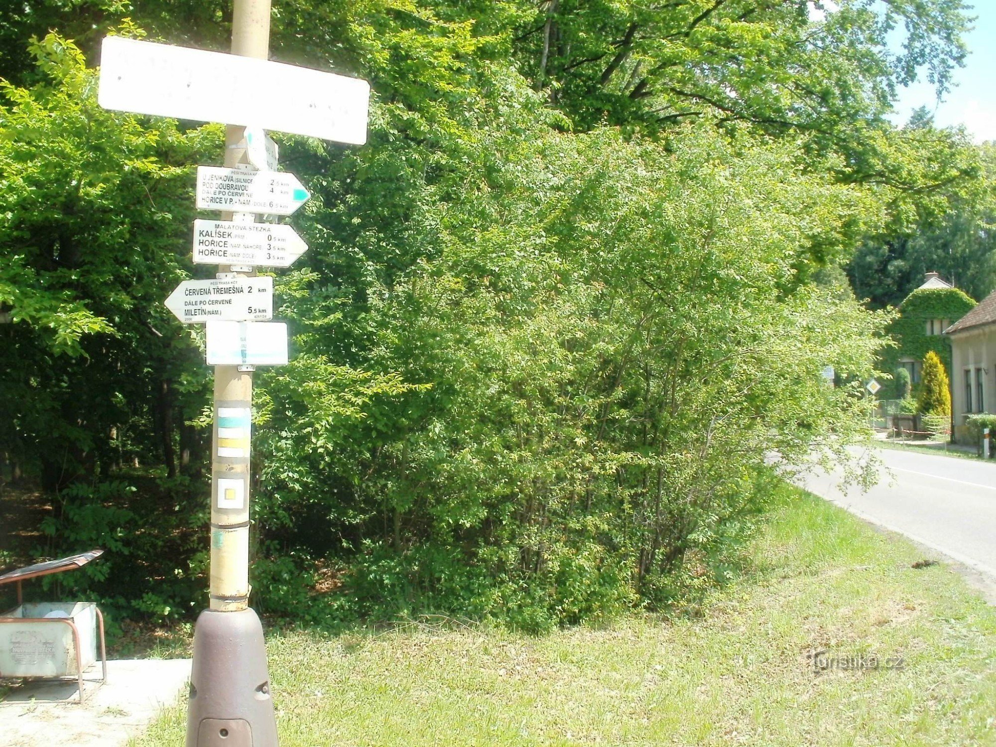 the tourist crossroads of Dachova