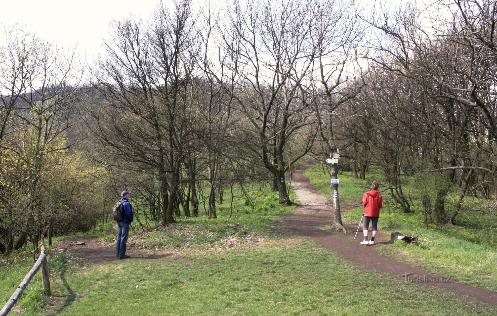 Carrefour touristique Dívčí hrad sedlo