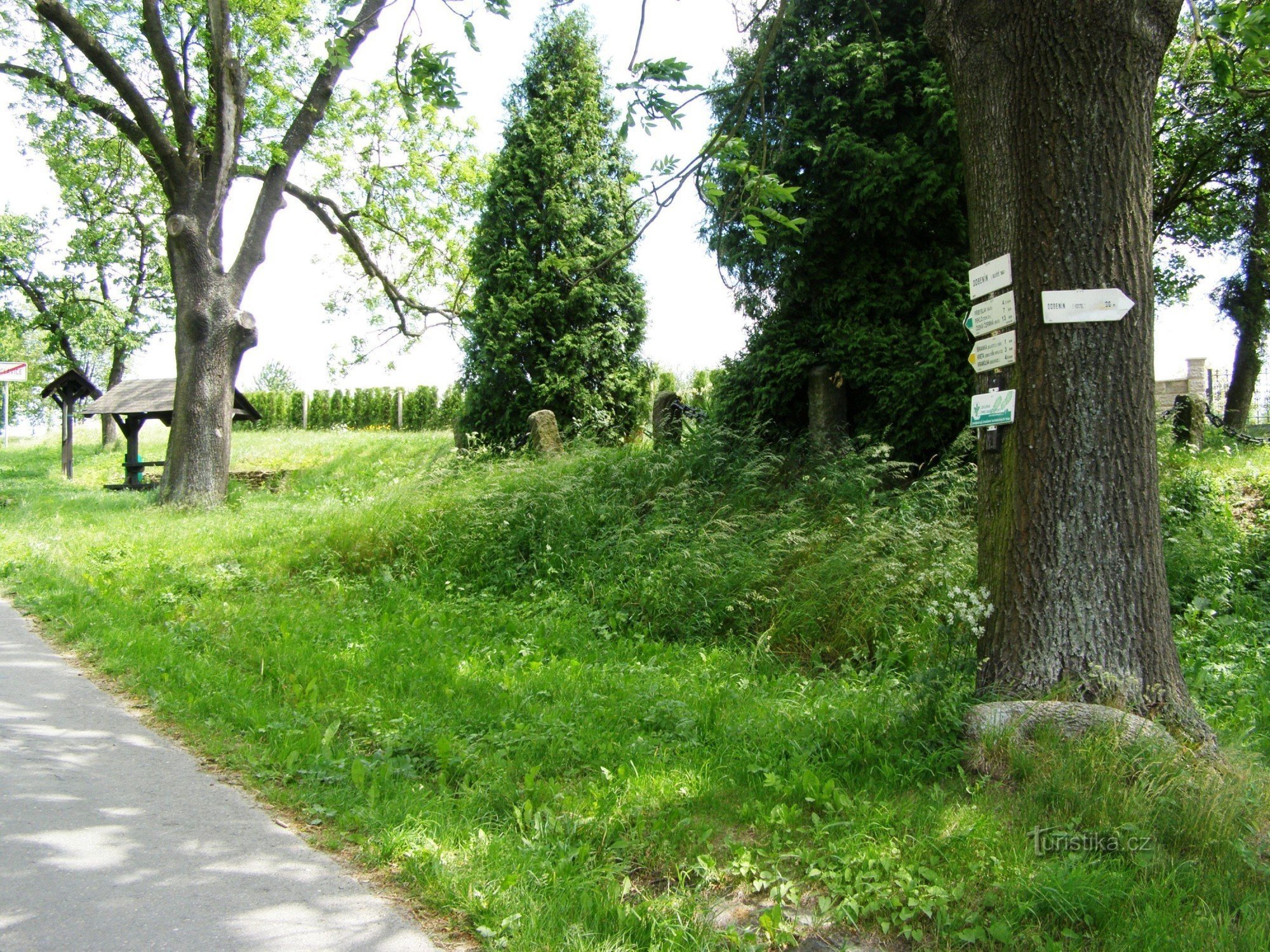 crocevia turistico Dobenín (Václavice)