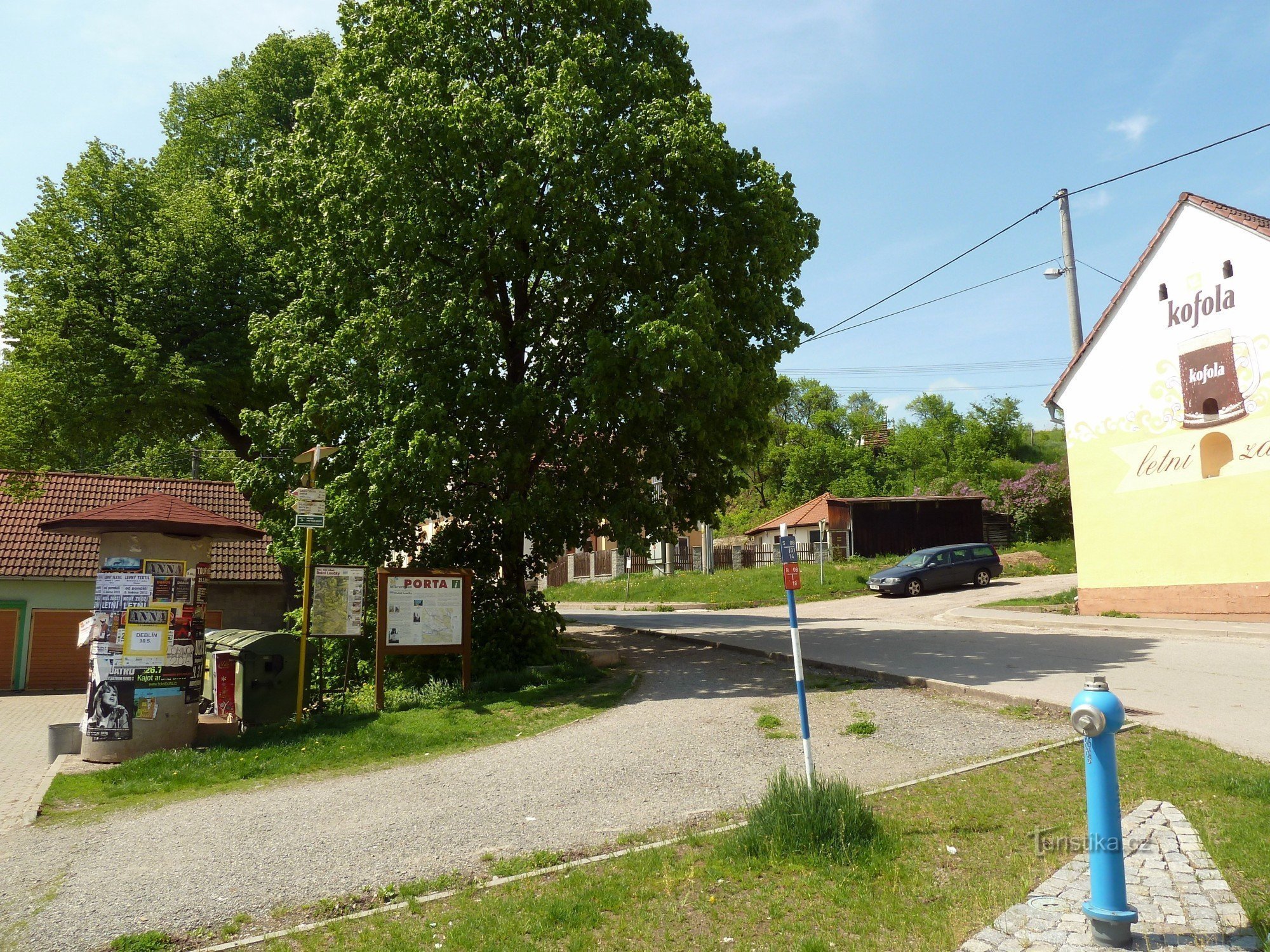 Dolní Loučky tourist junction (bus)