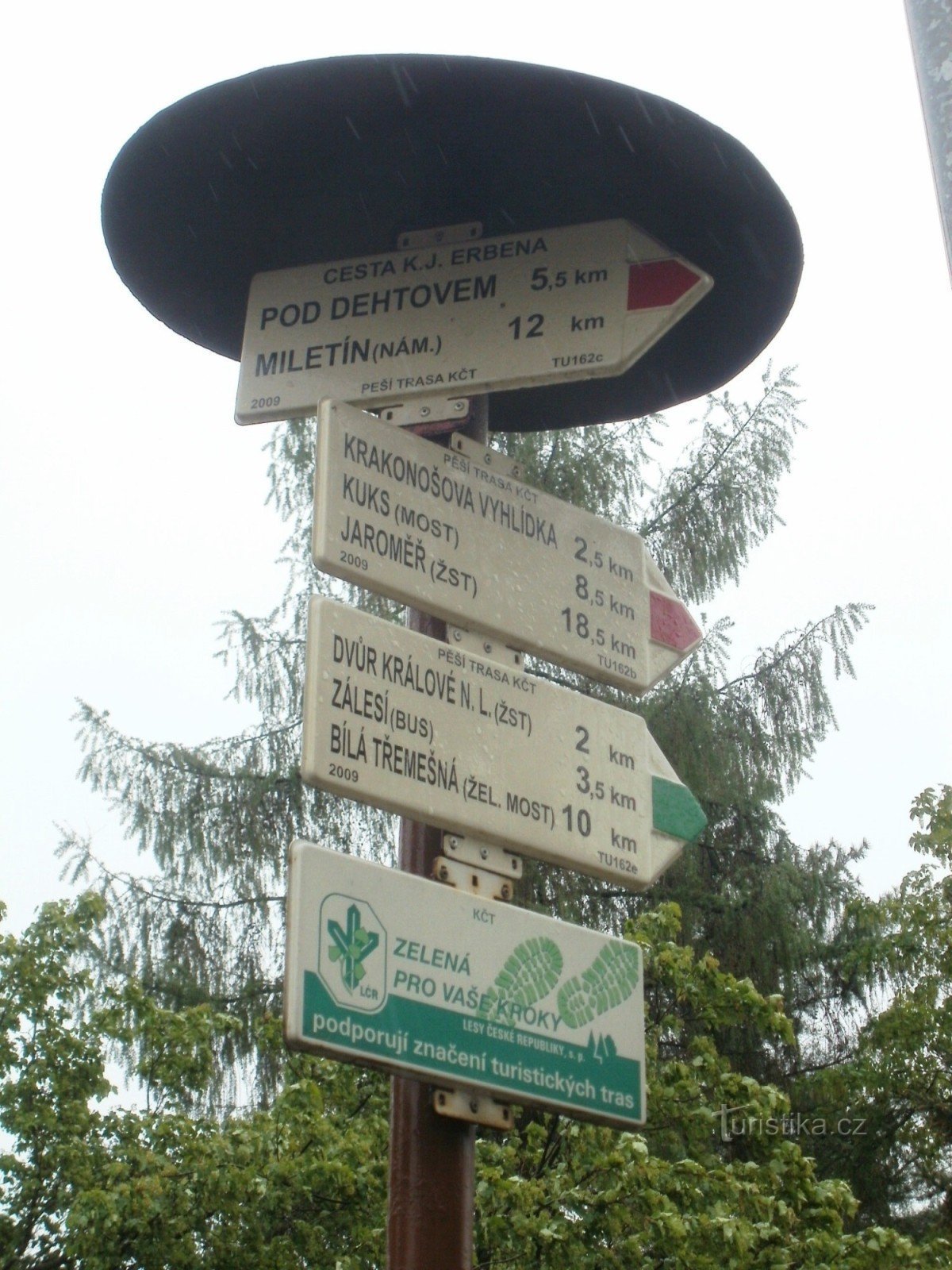 crocevia turistico Dvur Králové - stazione degli autobus