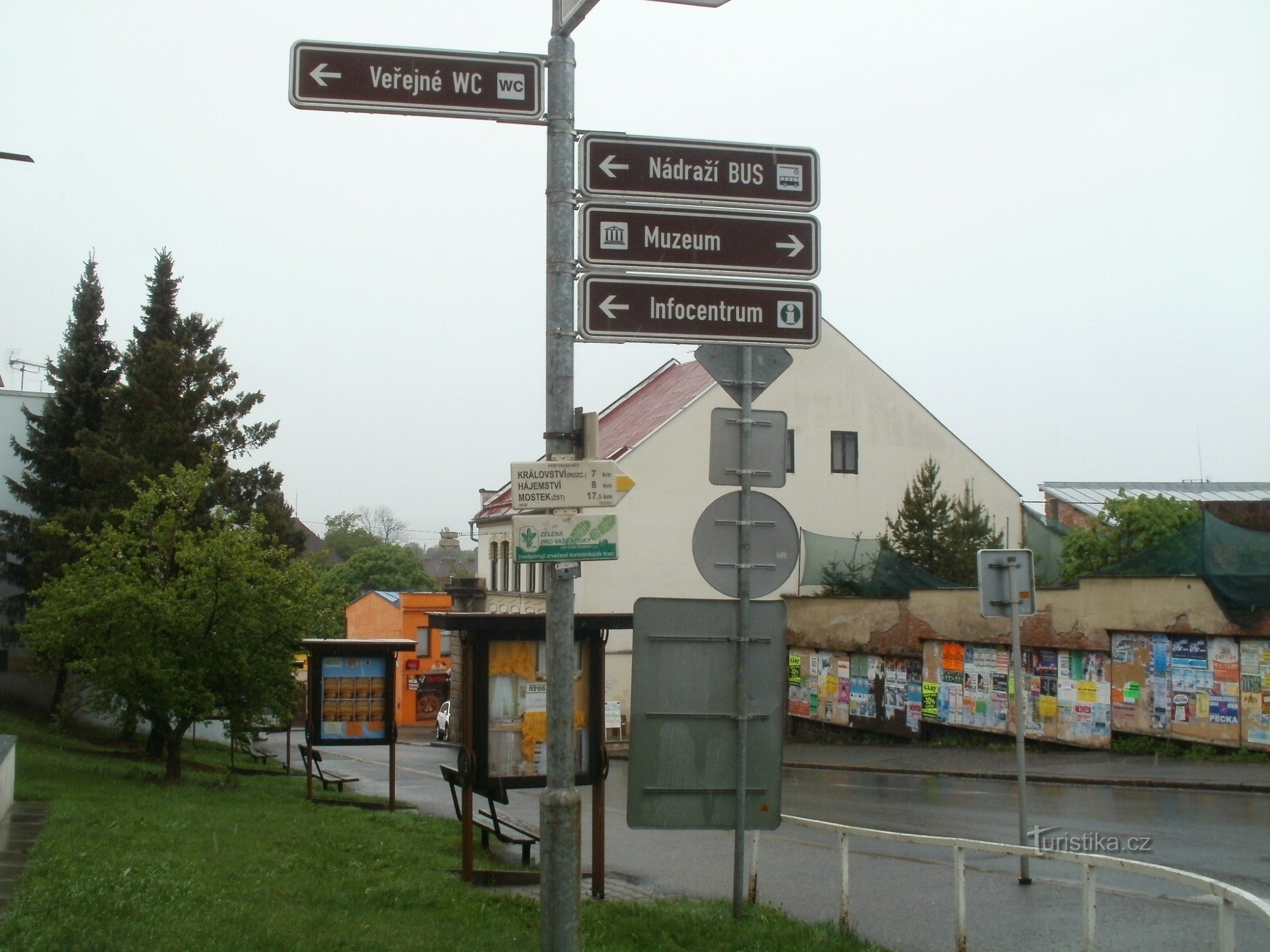 touristische Kreuzung Dvur Králové - Zentrum