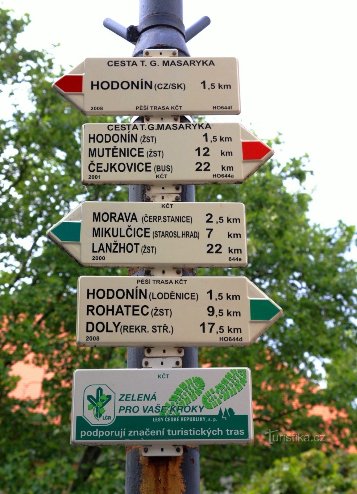 Turističko raskrižje Hodonín-náměstí