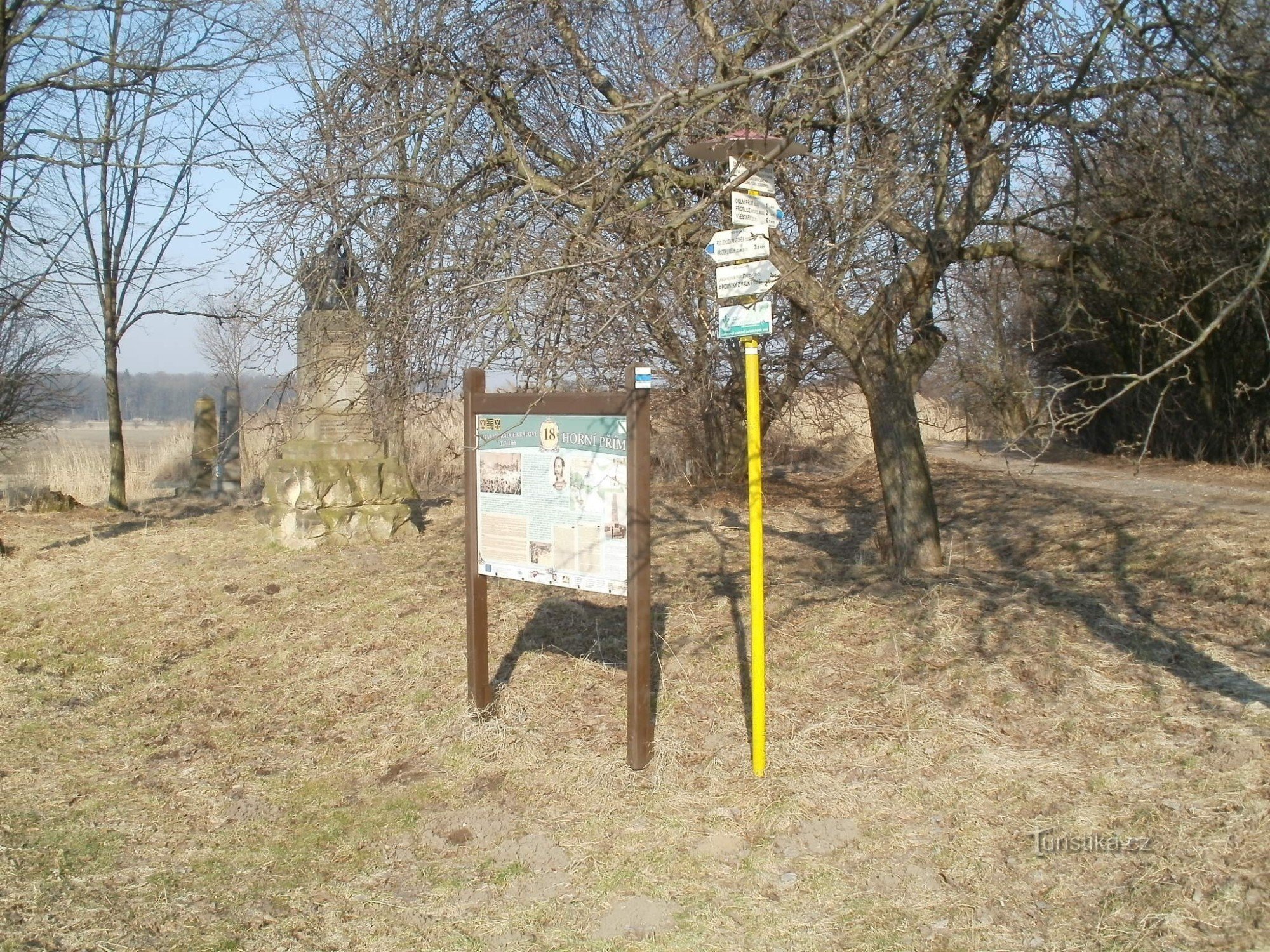 turističko raskrižje Horní Přím - u sv. Alois