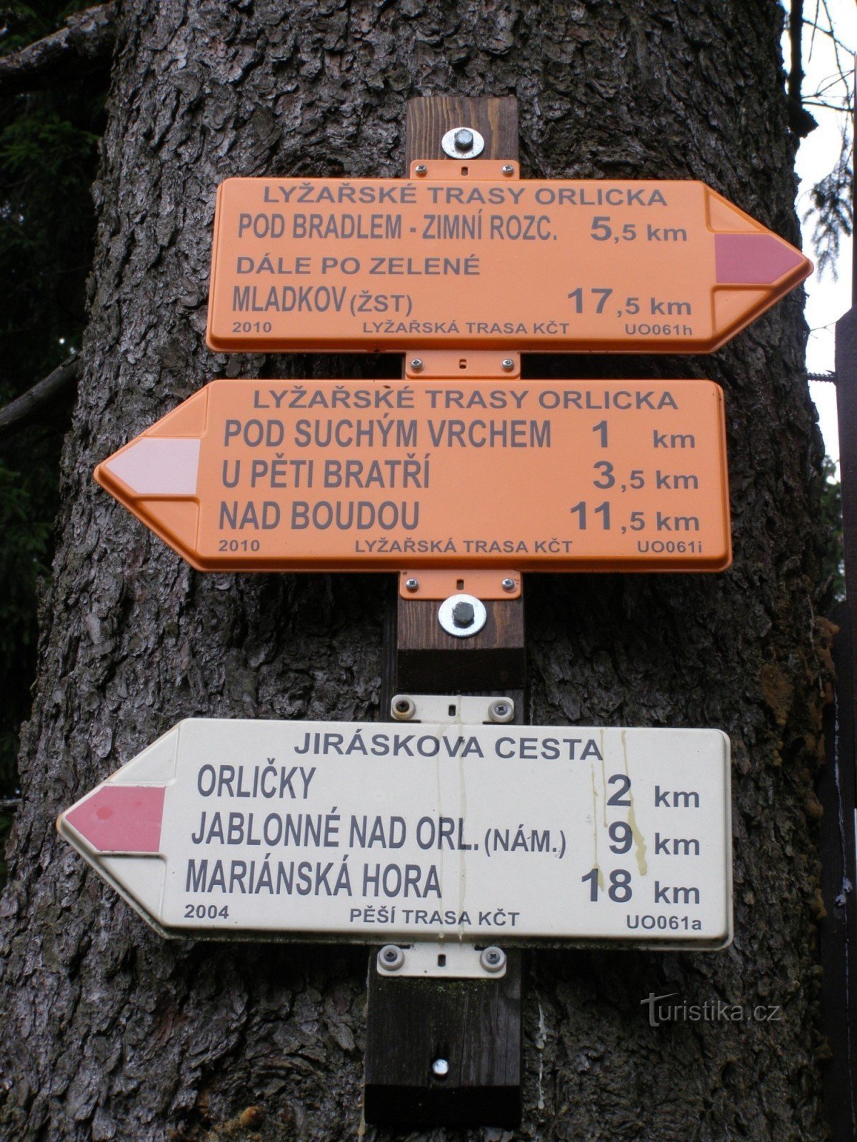 răscruce turistică Hvězda (sub Suchý vrchem)