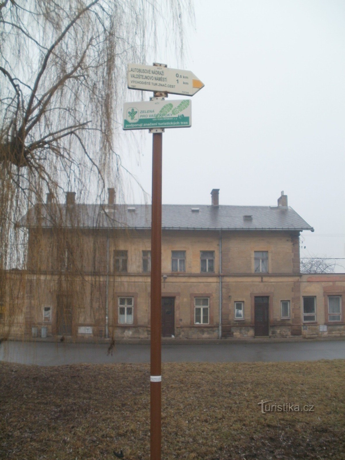 Touristischer Knotenpunkt Jičín - Bahnhof