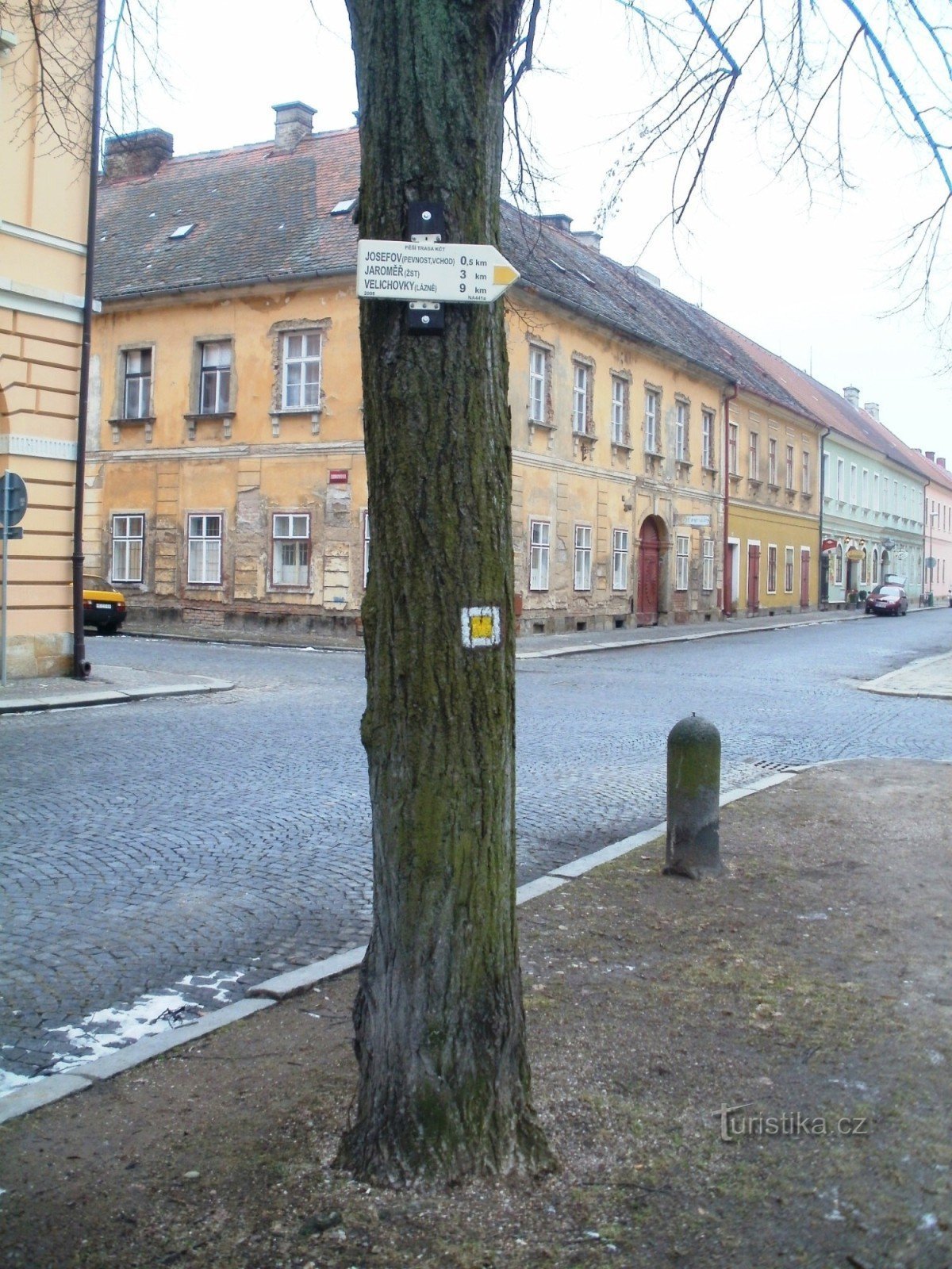 turista csomópont Josefov - busz (Masarykovo náměstí)