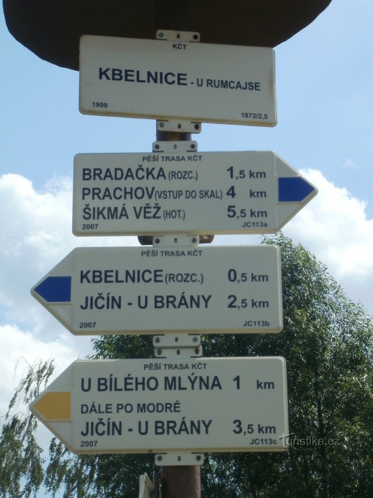 crocevia turistico Kbelnice - U Rumcajse