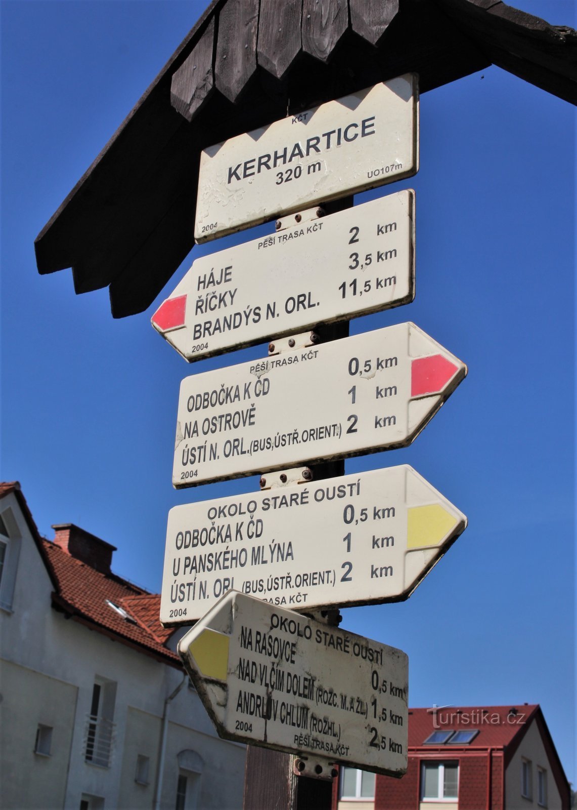 Kerhartice 旅游十字路口