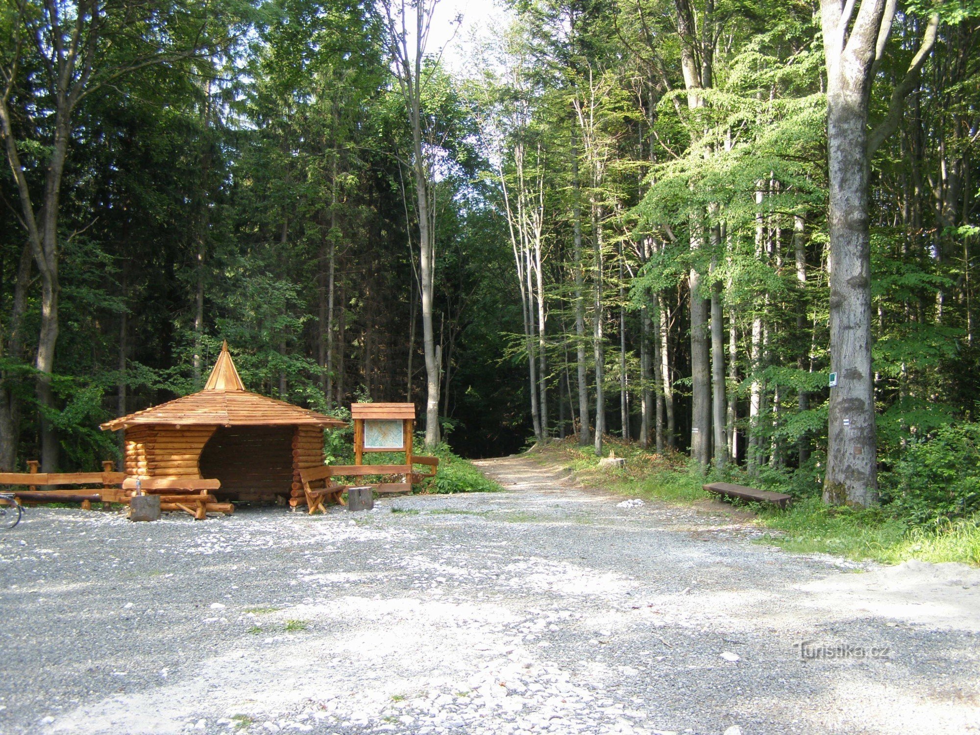 tourist crossroads - Křížový vrch