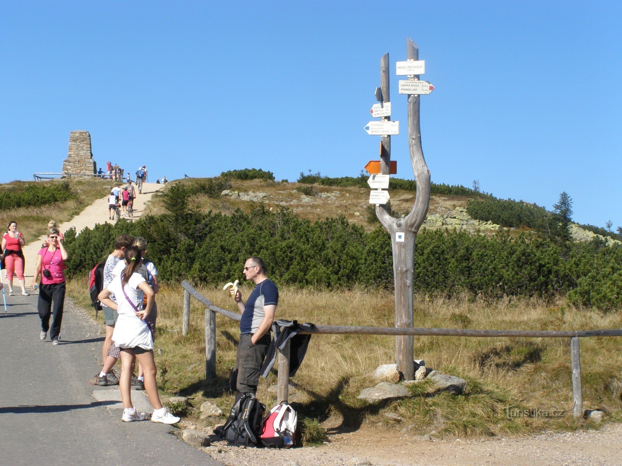 turističko raskrižje Krkonoše - Vrbatova bouda