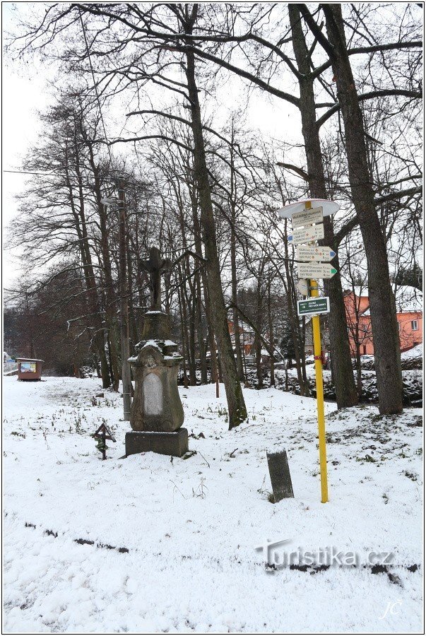 Turistično križišče Malá Morava, križišče