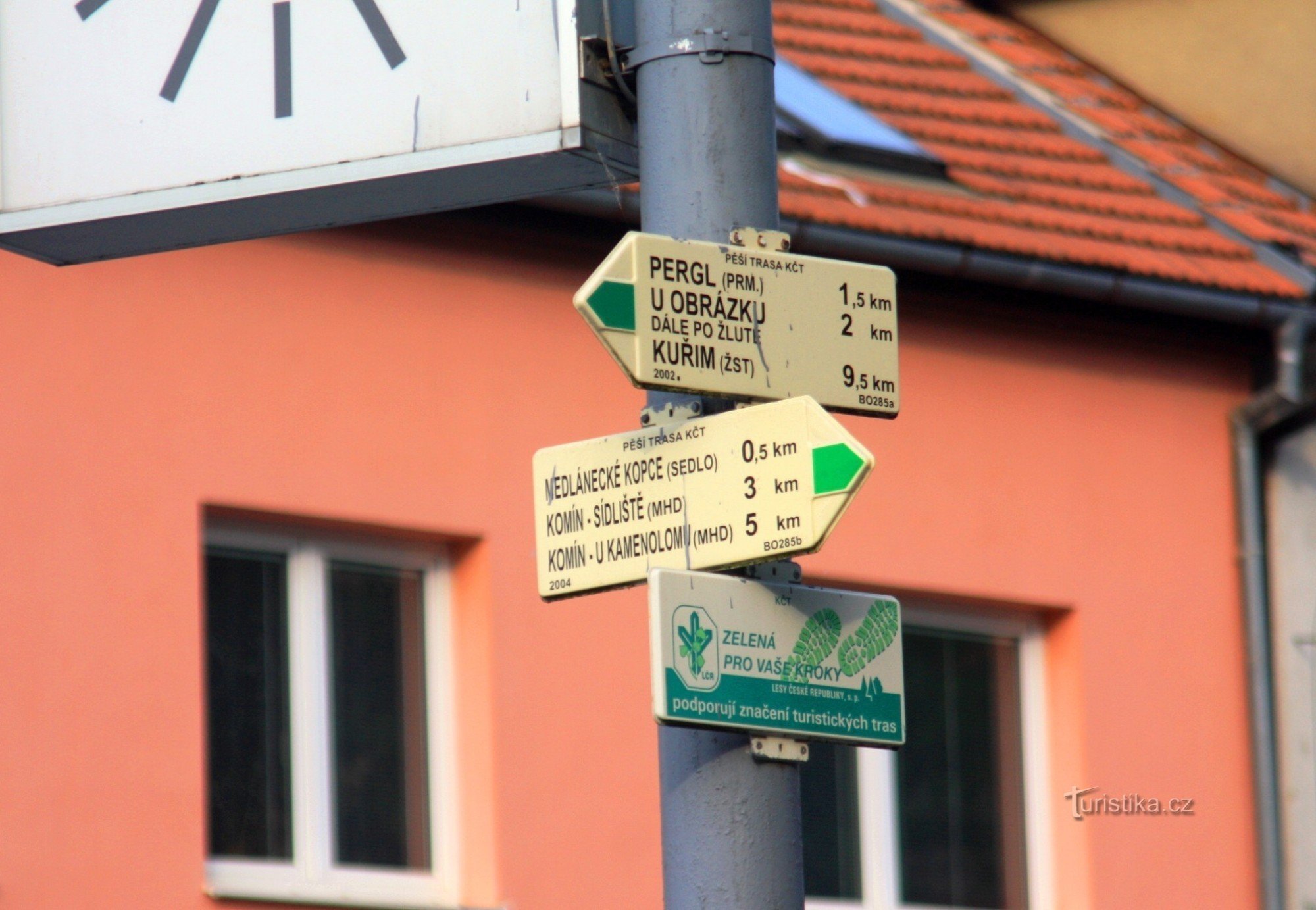 Medlánka tourist crossroads