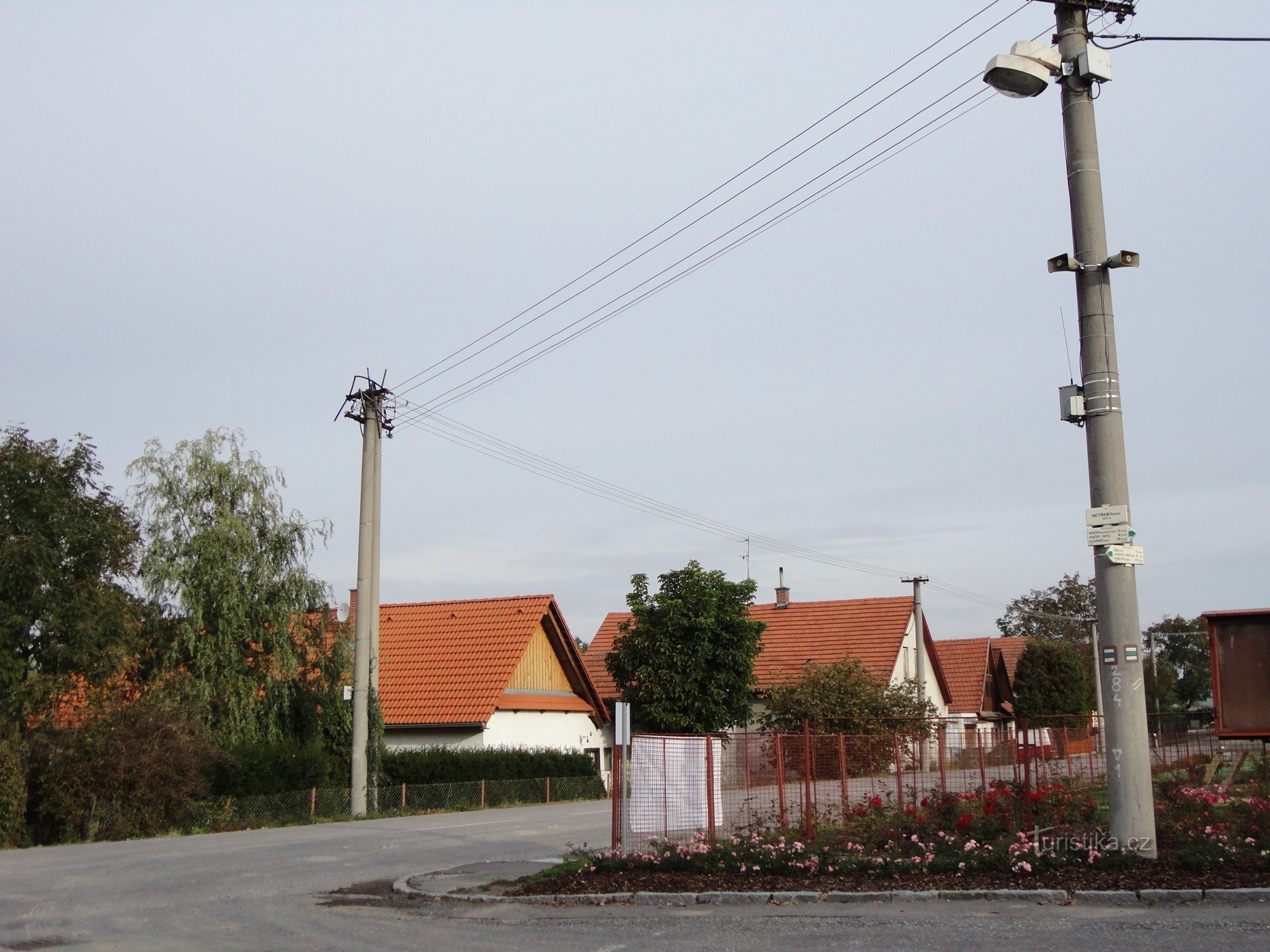 la encrucijada turística de Netřeby